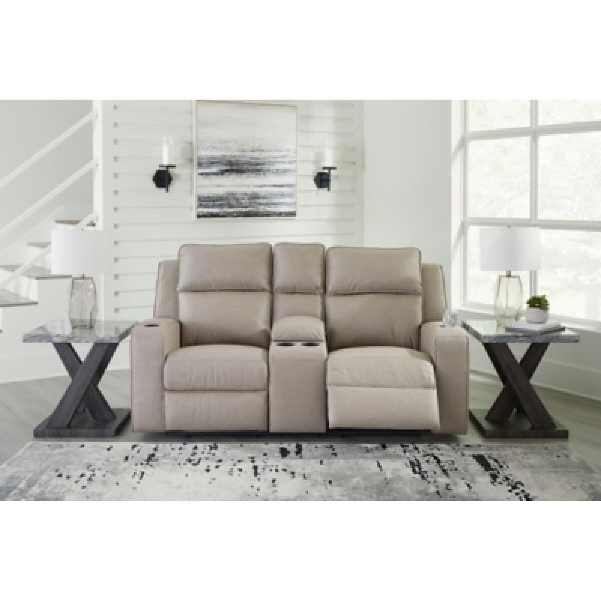 Lavenhorne Reclining Loveseat with Console Loveseats Ashley Furniture 12