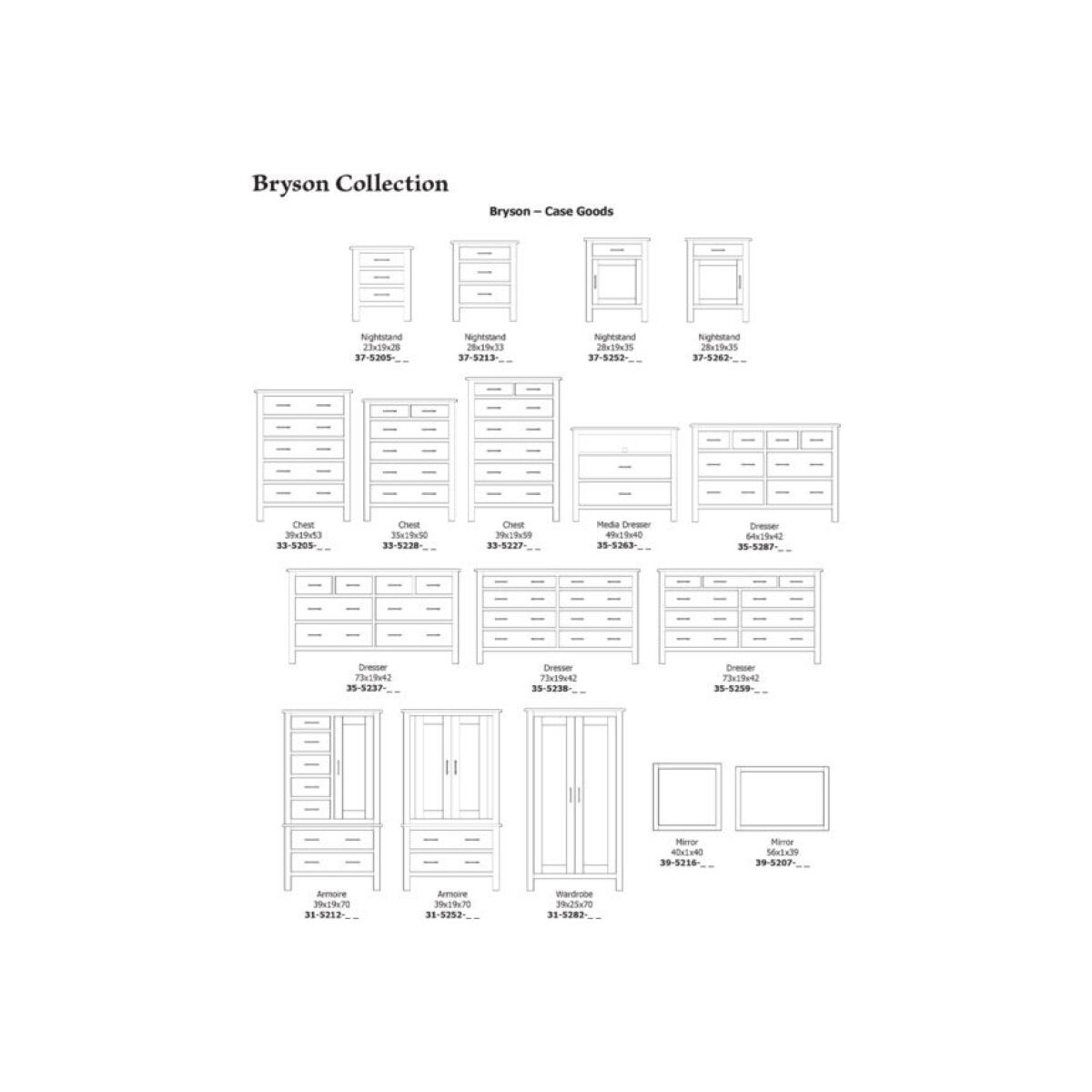 Bryson Dresser Dressers Customizable 8