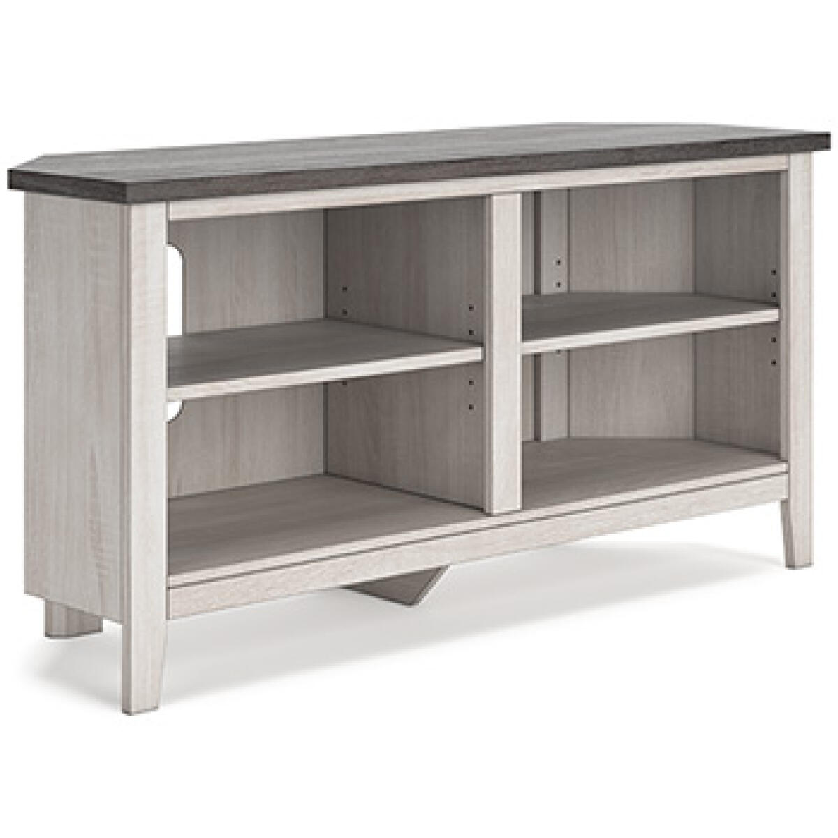 Dorrinson Corner TV Stand Entertainment Stands Ashley Furniture 11