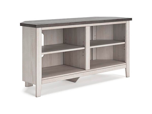 Dorrinson Corner TV Stand Entertainment Stands Ashley Furniture