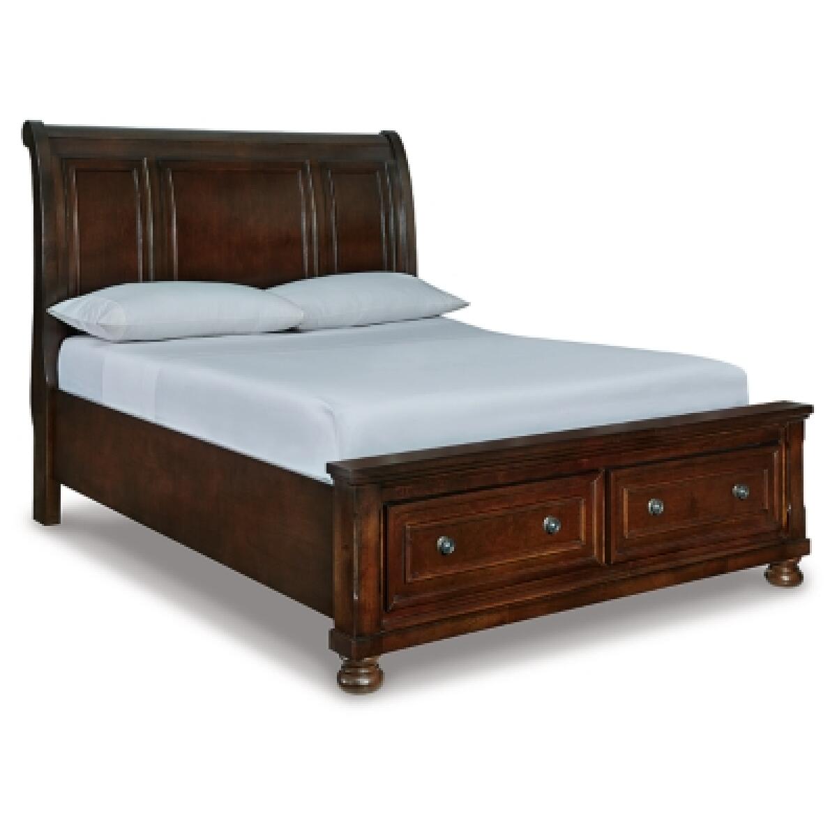 Porter Queen Sleigh Storage Bed Beds Ashley Furniture 11