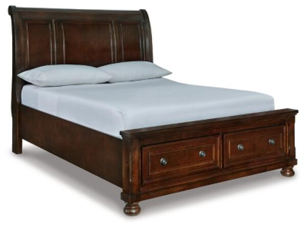 Porter Queen Sleigh Storage Bed Beds Ashley Furniture 20