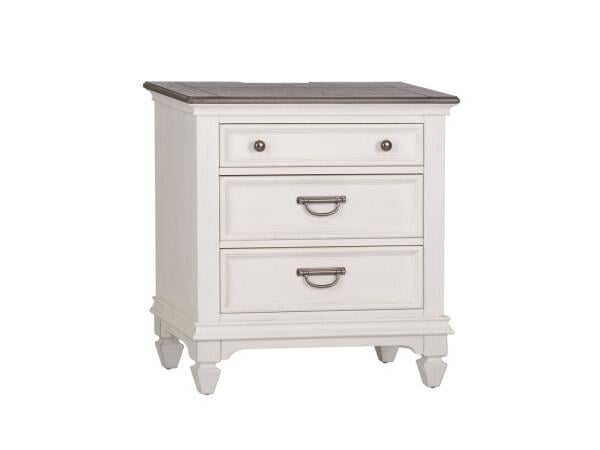 Allyson Park Night Stand w/ Charging Station Nightstands Liberty Furniture