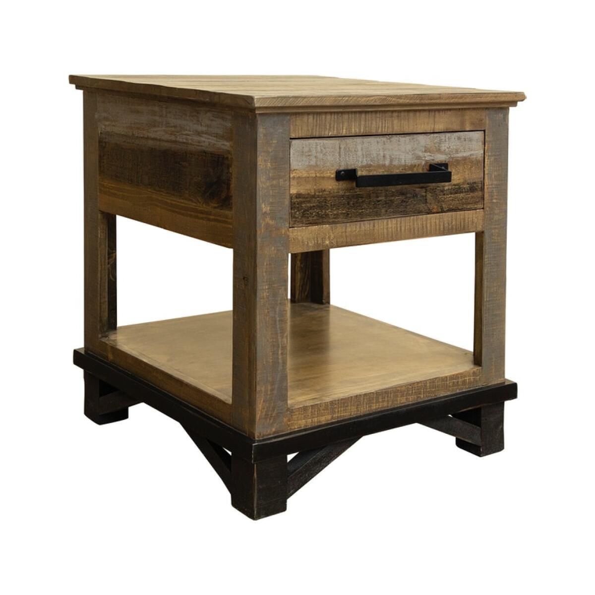 Loft Brown End Table End tables International Furniture Direct 3