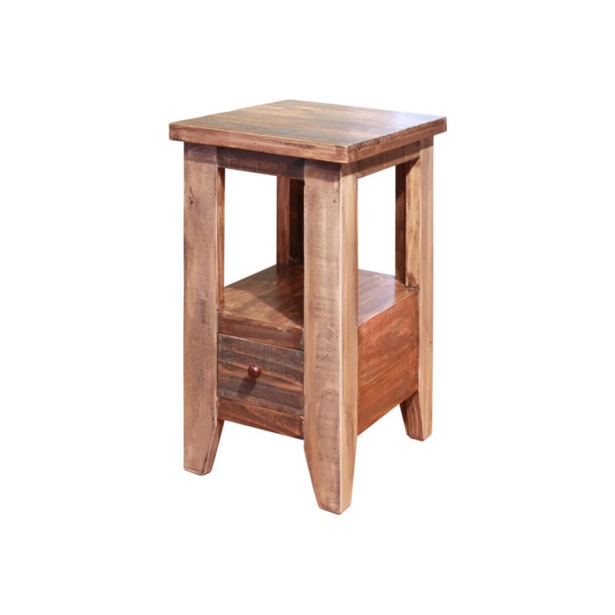 Antique Chair Side Table Antique Chair Side Table - Image 1