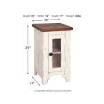 Wystfield Chairside End Table Chairside Tables Ashley Furniture 23