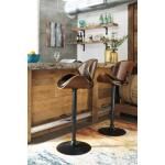 Bellatier Adjustable Height Bar Stool Barstools Ashley Furniture 34