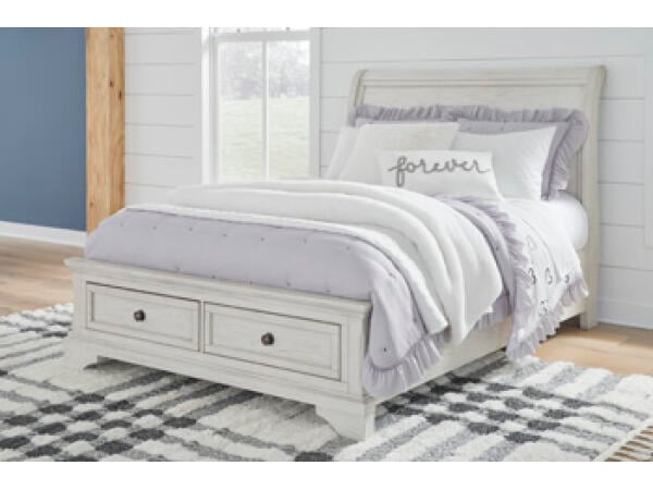 Robbinsdale Full Sleigh Storage Bed Beds Ashley Furniture