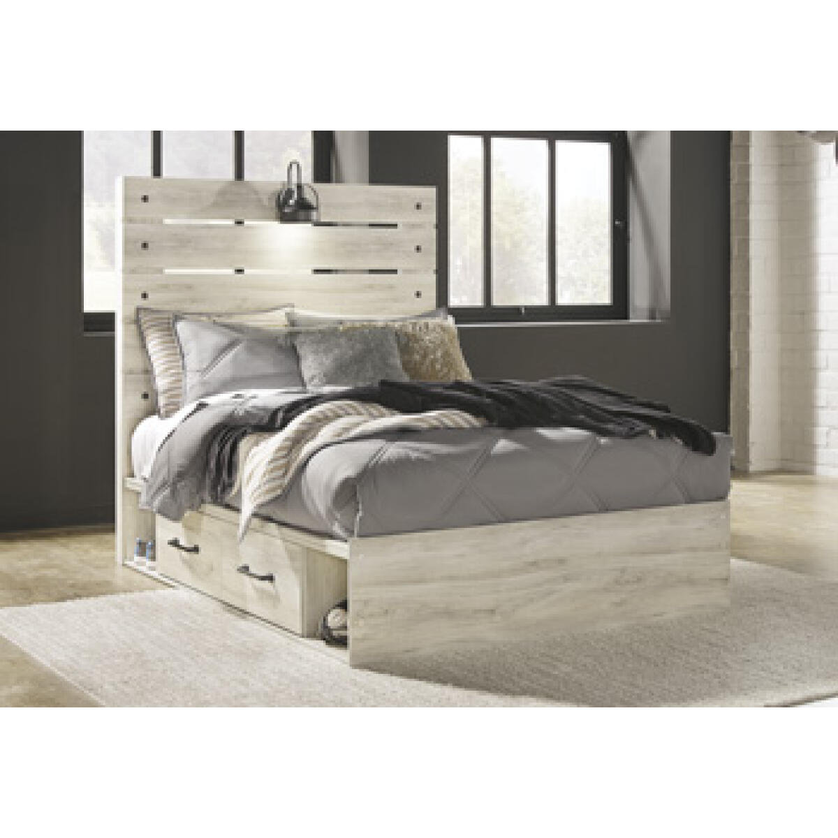 Cambeck Full Panel Bed with 4 Storage Drawers Beds Ashley Furniture 10