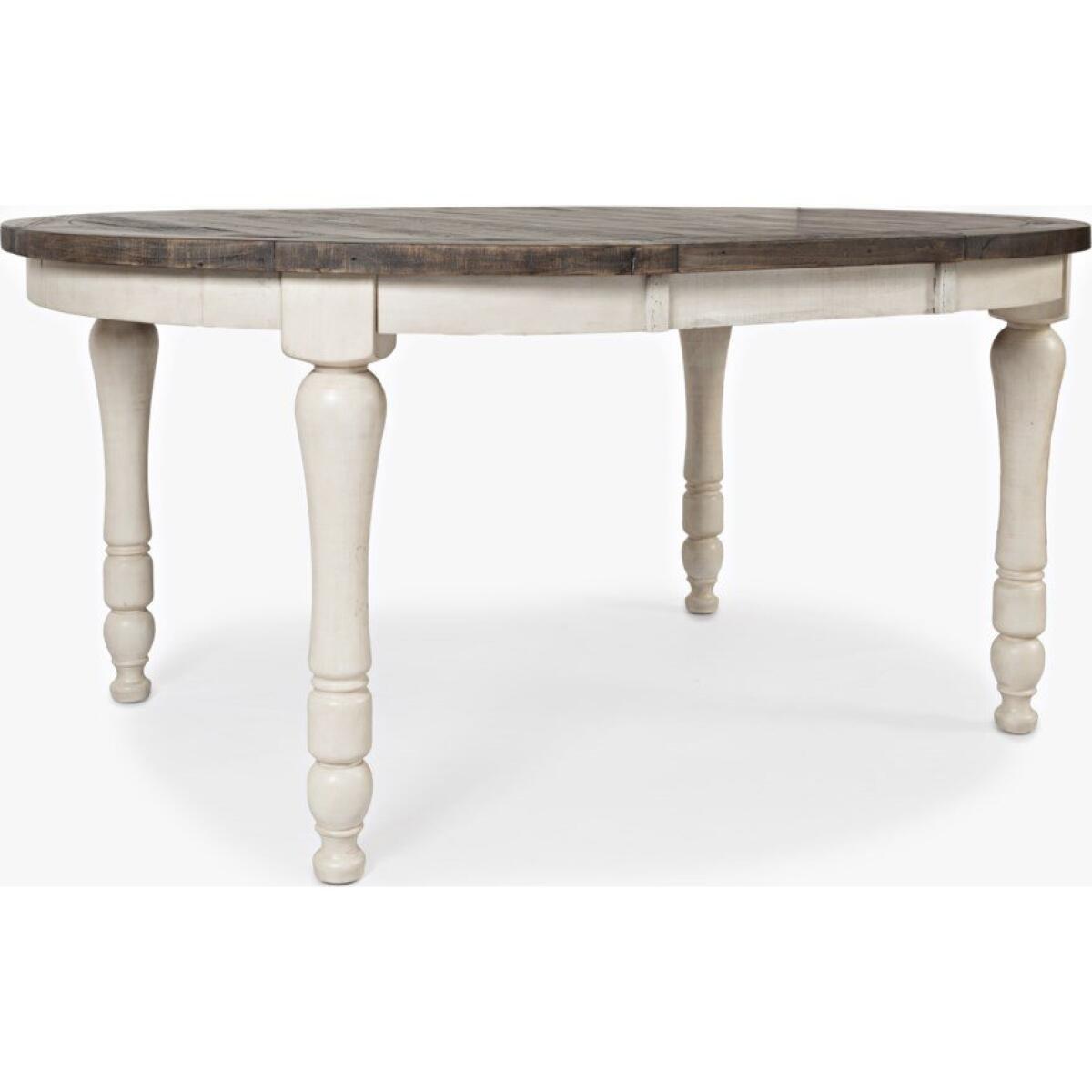 Madison County Dining Table Vintage White Finish Dining Tables Jofran 5