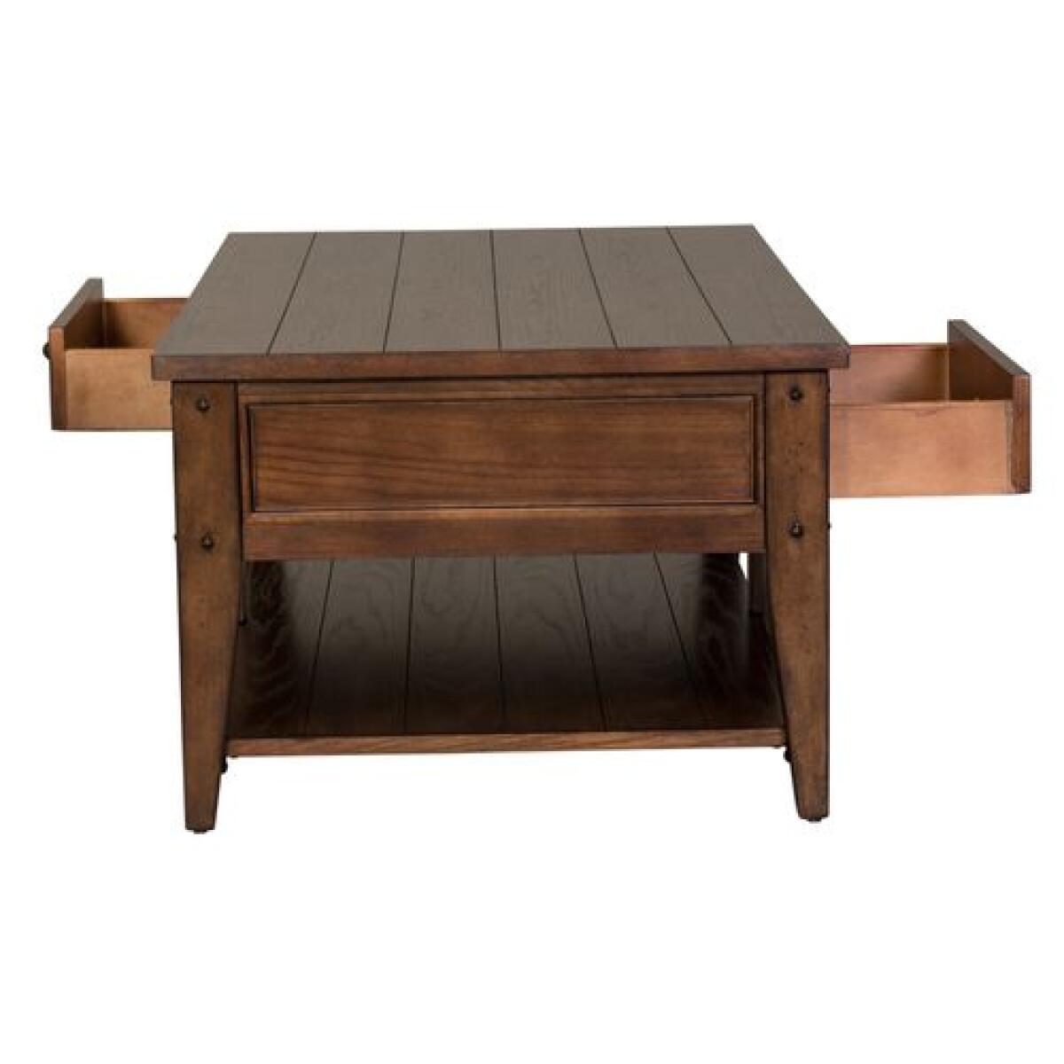Lake House Cocktail Table Cocktail & Coffee Tables Liberty Furniture 13