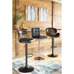 Bellatier Adjustable Height Bar Stool Barstools Ashley Furniture 35