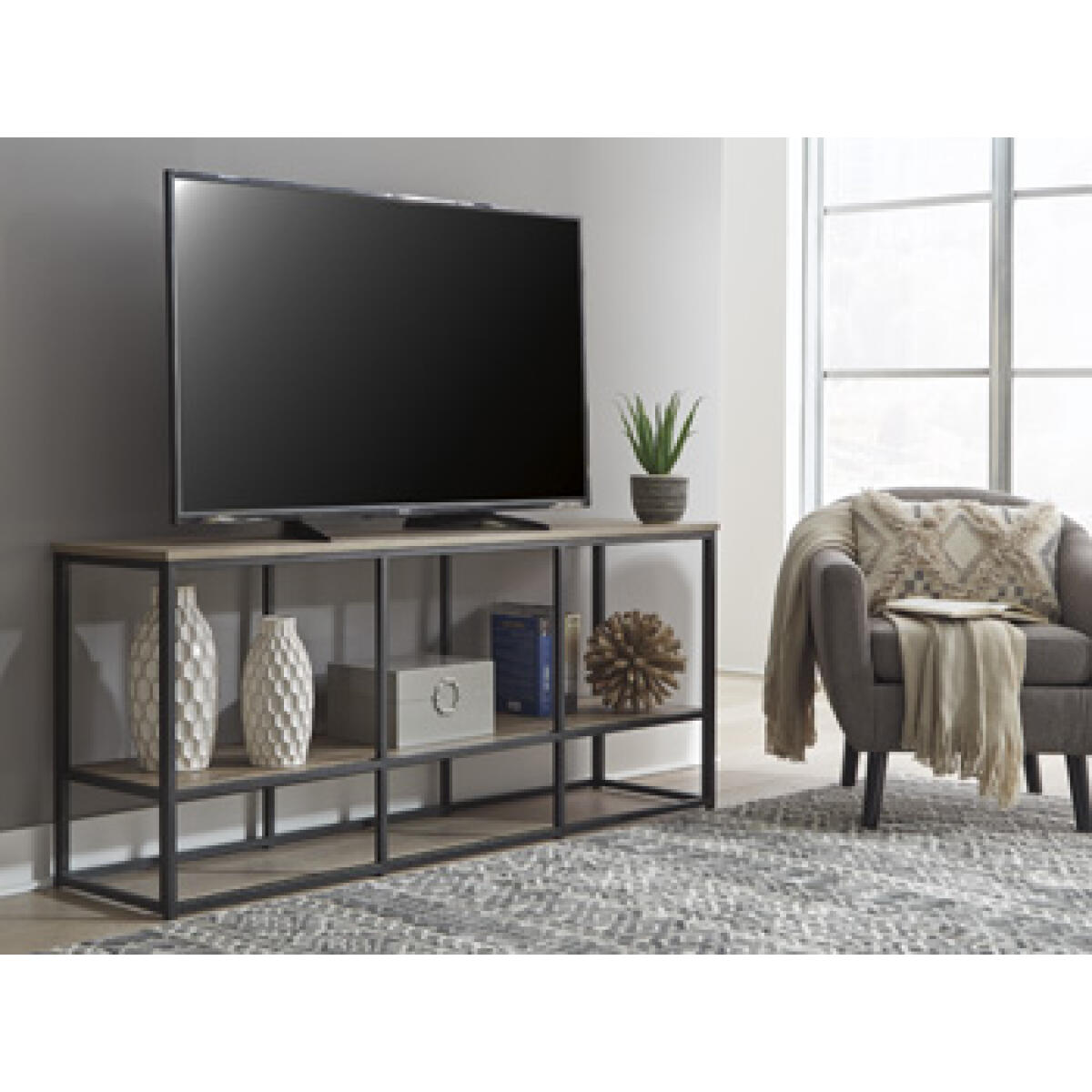 Wadeworth 65″ TV Stand Entertainment Stands Ashley Furniture 8