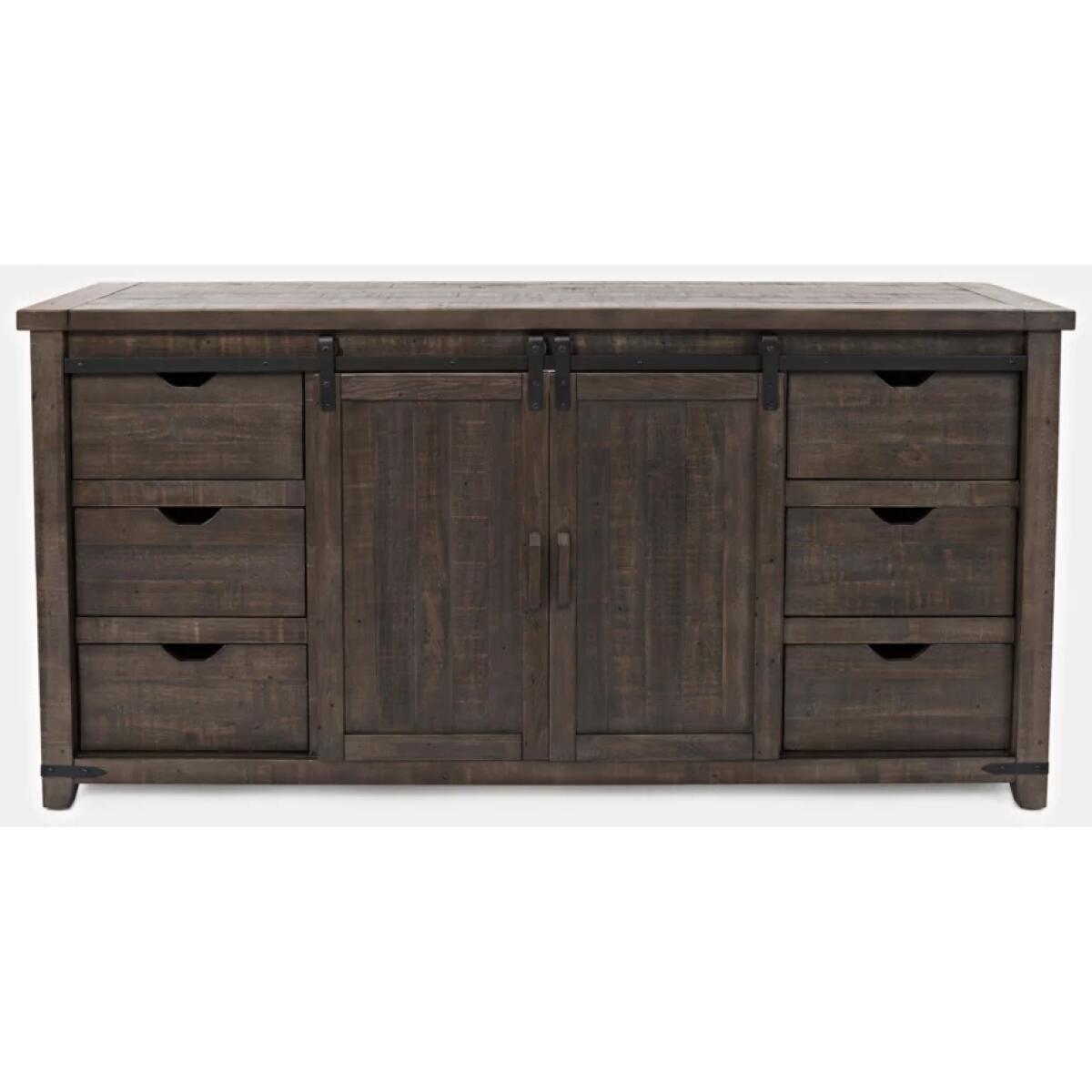 Madison County Server Barnwood Dining Storage Jofran 8