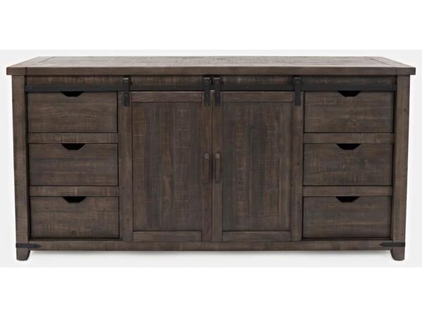 Madison County Server Barnwood Dining Storage Jofran