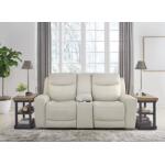 Mindanao Power Reclining Loveseat with Console Loveseats Ashley Furniture 29