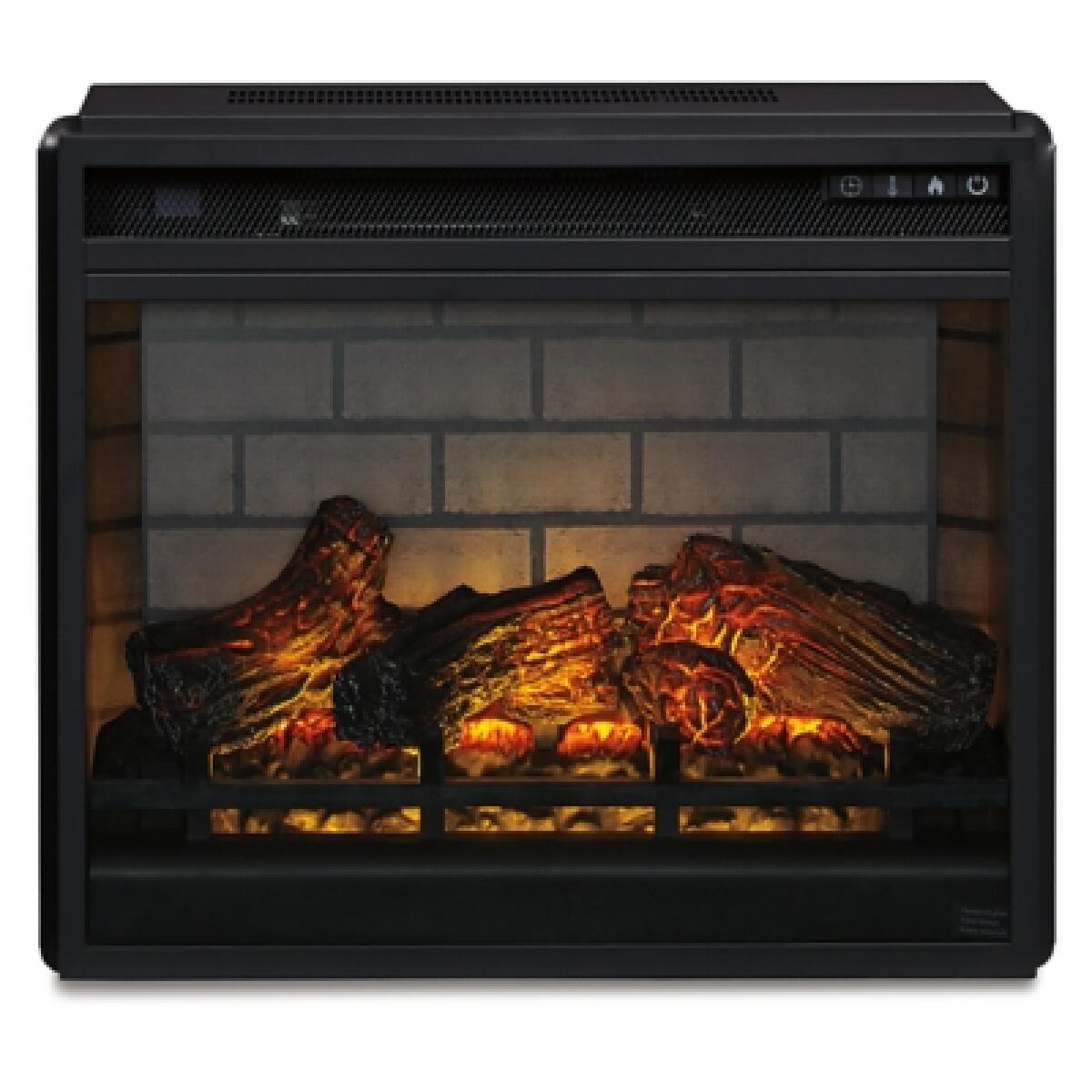 Entertainment Accessories Electric Infrared Fireplace Insert Fireplaces Ashley Furniture 8