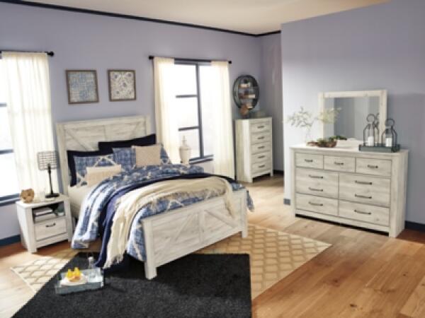 Bellaby Queen Crossbuck Panel Bed Beds Ashley Furniture 24