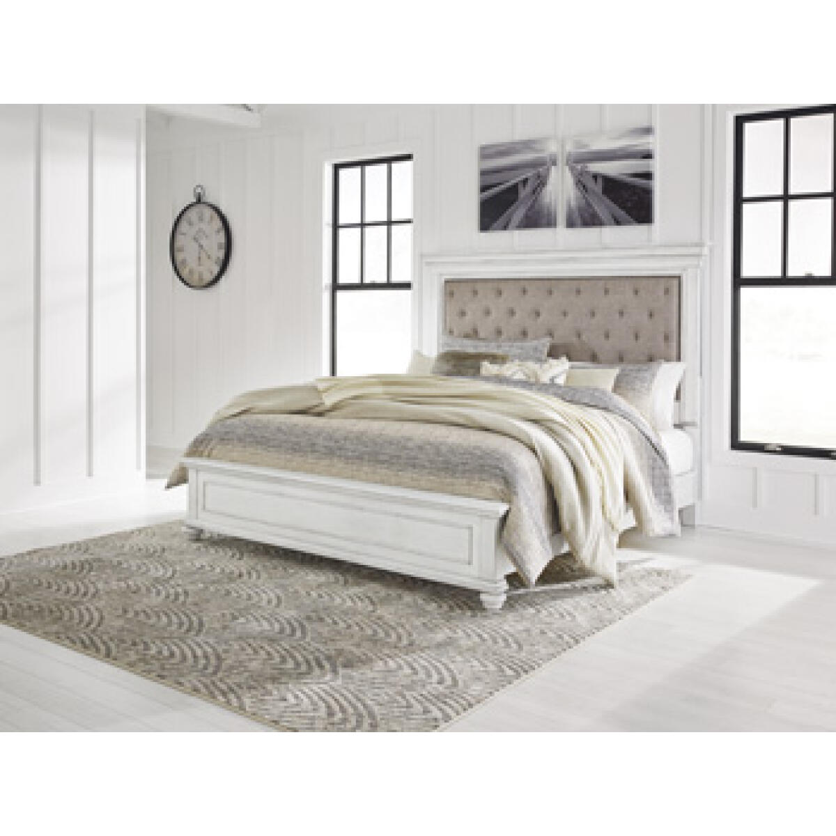 Kanwyn King Panel Bed Beds Ashley Furniture 17