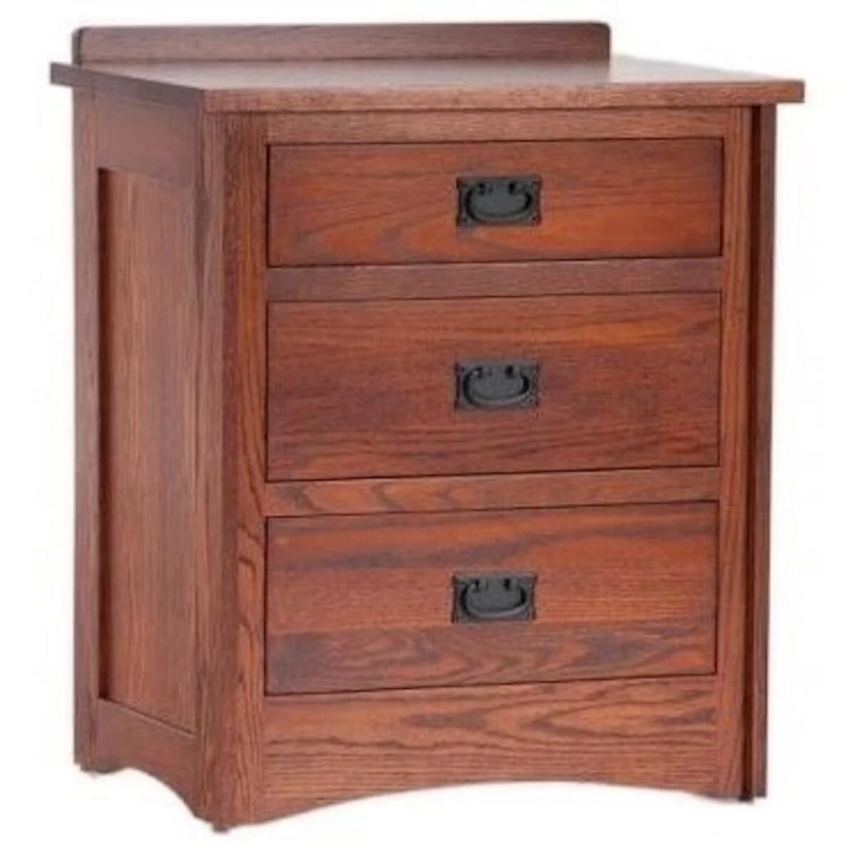 3-Drawer Nightstand Nightstands Customizable 2