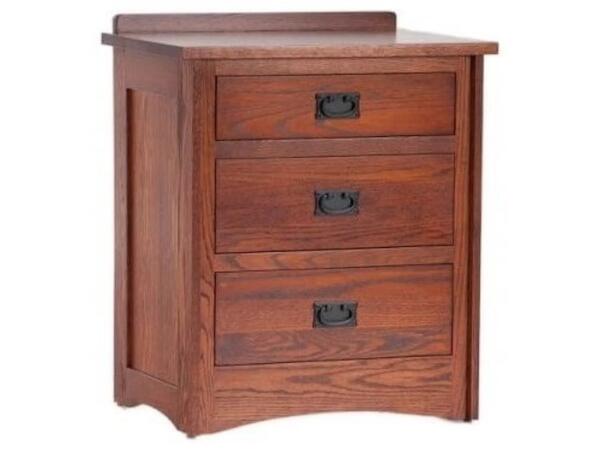 3-Drawer Nightstand Nightstands Customizable