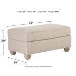 Traemore Ottoman Ottomans & Poufs Ashley Furniture 21