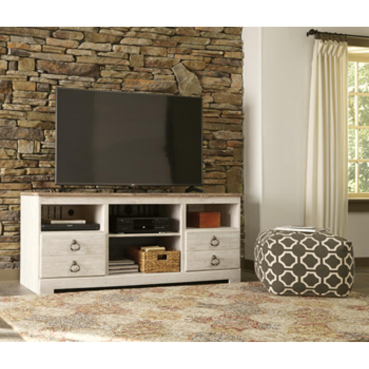 Willowton 64″ TV Stand Entertainment Stands Ashley Furniture 7