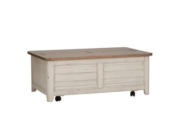 Farmhouse Reimagined Storage Trunk Accent Furniture Liberty Furniture