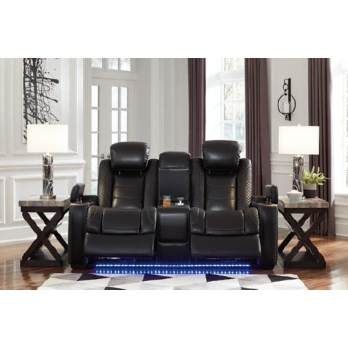 Party Time Power Reclining Loveseat with Console Loveseats Ashley Furniture 27