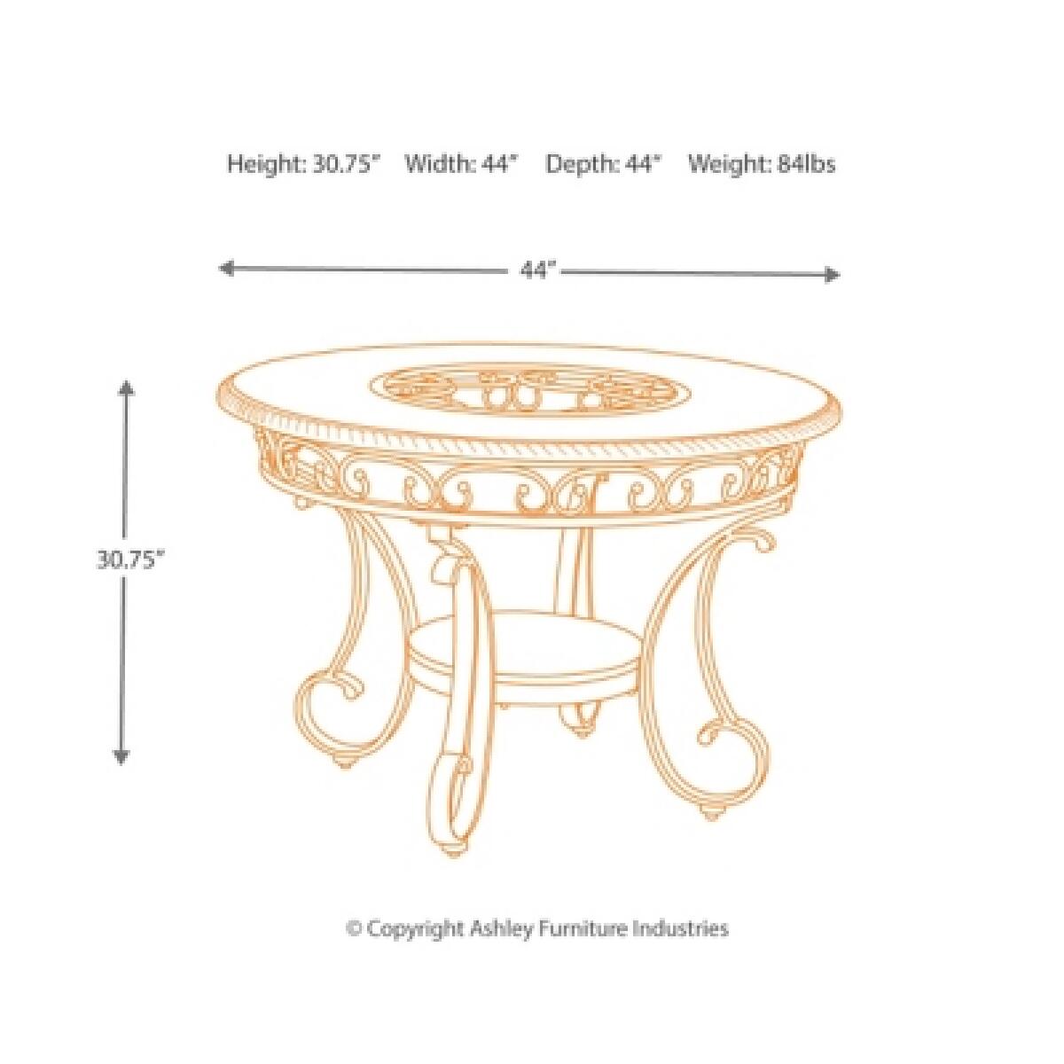 Glambrey Dining Table Dining Tables Ashley Furniture 11
