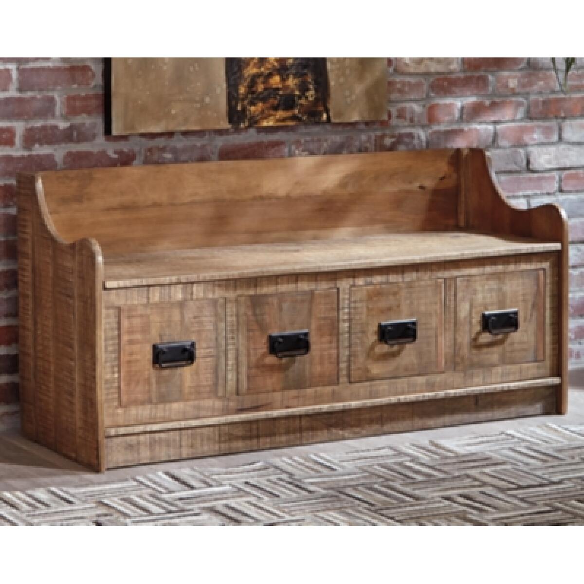 Garrettville Storage Bench Accent Furniture Ashley Furniture 15