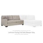 Mahoney Left-Arm Facing Full Sofa Sleeper Sleeper Sofas Ashley Furniture 11