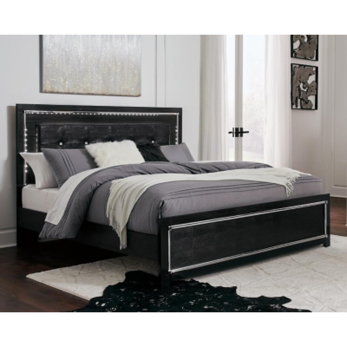 Kaydell King Upholstered Panel Bed Beds Ashley Furniture 16