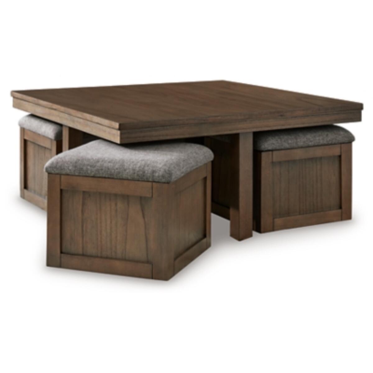 Boardernest Coffee Table with 4 Stools Cocktail & Coffee Tables Ashley Furniture 14