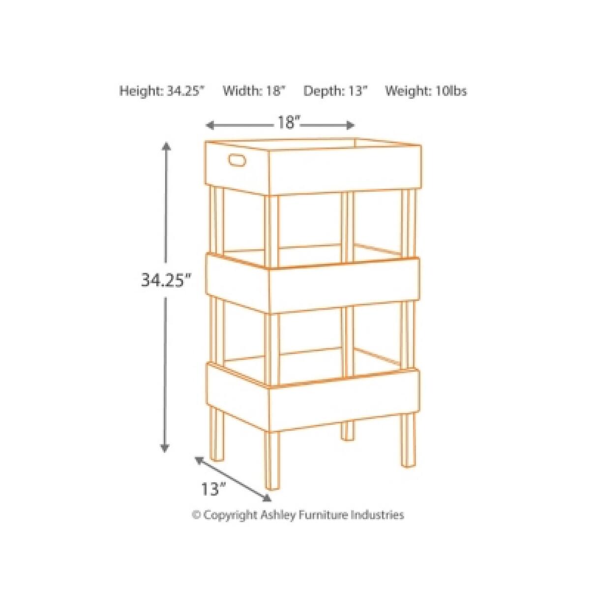 Yulton Storage Shelf Bookcases Ashley Furniture 8