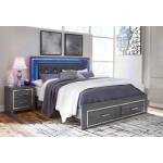 Lodanna King Panel Bed with 2 Storage Drawers Beds Ashley Furniture 35