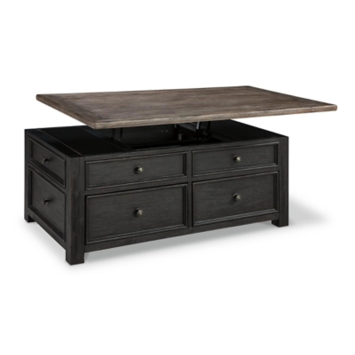 Tyler Creek Coffee Table with Lift Top Cocktail & Coffee Tables Ashley Furniture 28