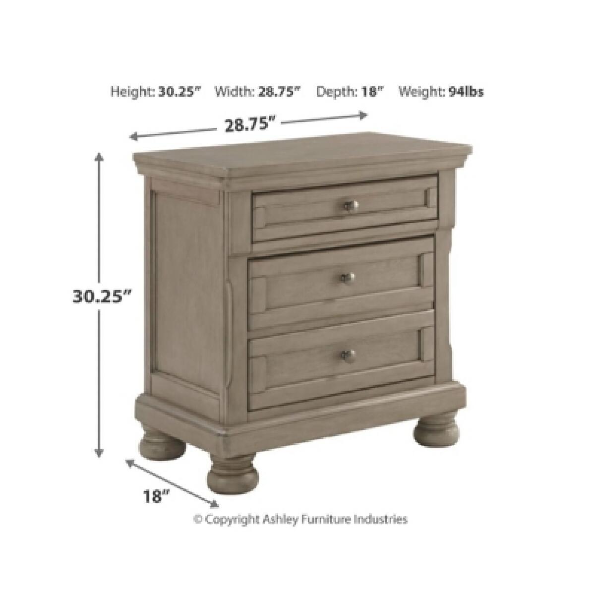 Lettner Nightstand Nightstands Ashley Furniture 12