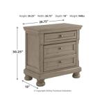 Lettner Nightstand Nightstands Ashley Furniture 19