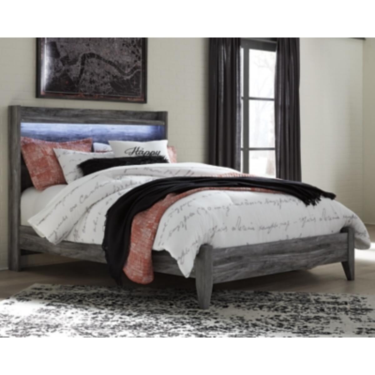 Baystorm Queen Panel Bed Beds Ashley Furniture 7