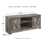 Wynnlow 63″ TV Stand Entertainment Stands Ashley Furniture 21