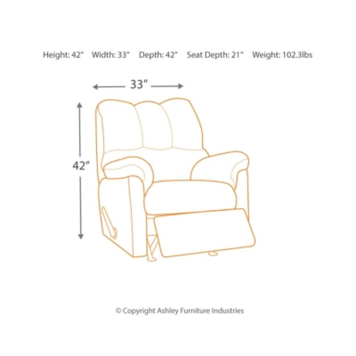 Darcy Recliner Recliners Ashley Furniture 13
