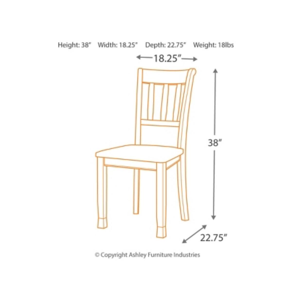 Owingsville Dining Chair Chairs & Benches Ashley Furniture 16