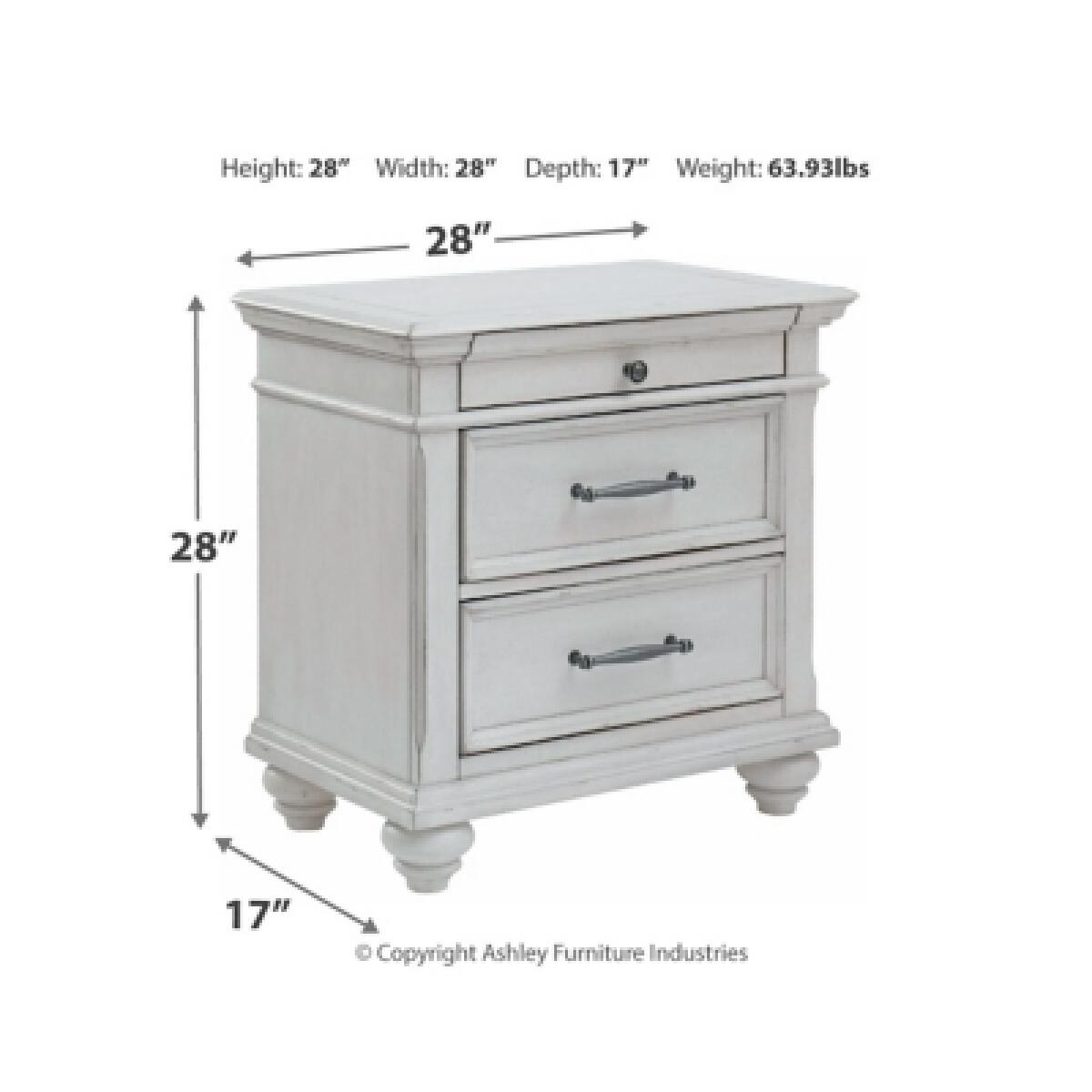 Kanwyn Nightstand Nightstands Ashley Furniture 12