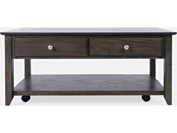 carlton cocktail table 4 drawer castered Cocktail & Coffee Tables Jofran