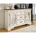 Realyn Dining Table and 6 Chairs with Server - Image 15