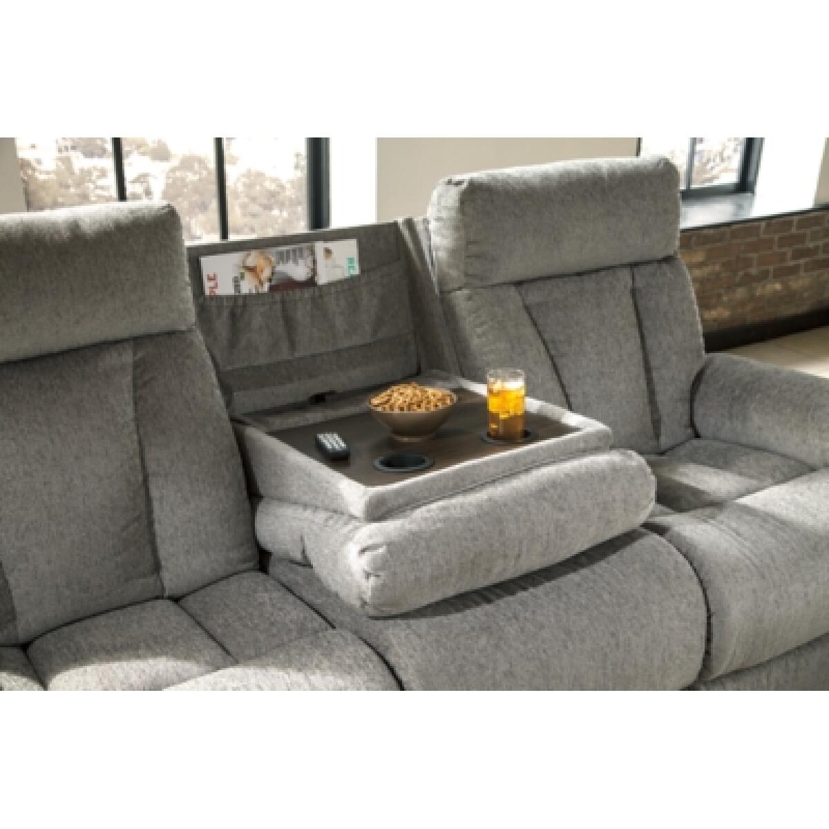 Mitchiner Reclining Sofa with Drop Down Table Sofas Ashley Furniture 24