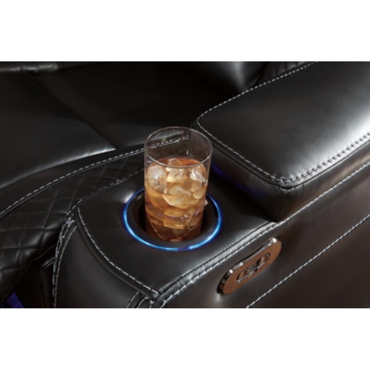 Party Time Power Reclining Loveseat with Console Loveseats Ashley Furniture 30