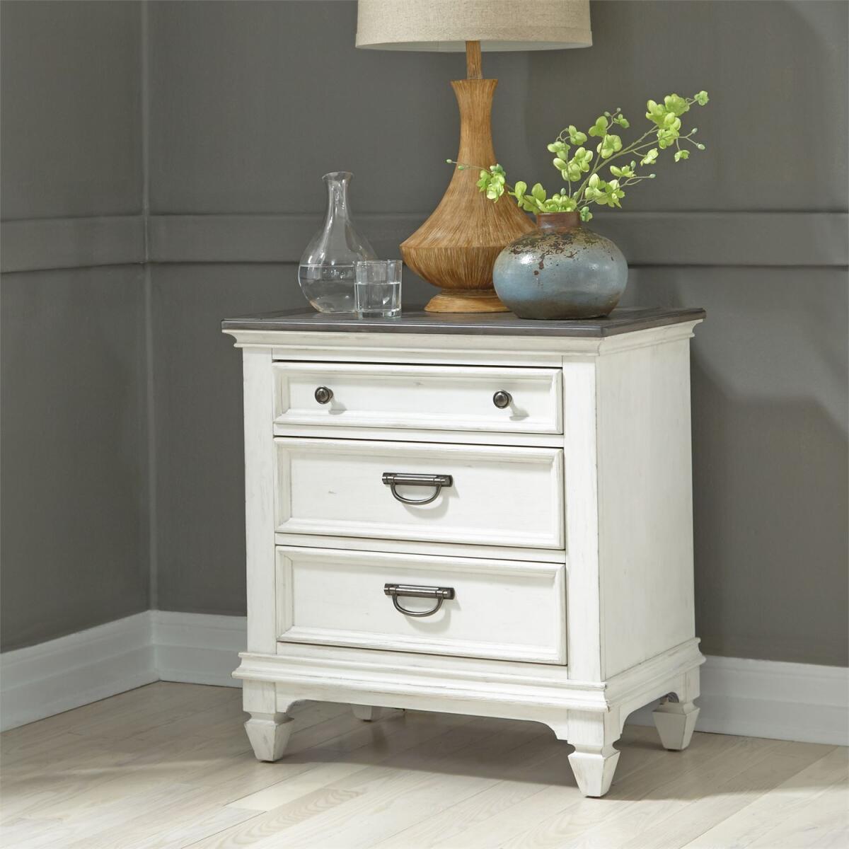Allyson Park Night Stand w/ Charging Station Nightstands Liberty Furniture 5