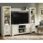 Bellaby 4-Piece Entertainment Center Entertainment Stands Ashley Furniture 19
